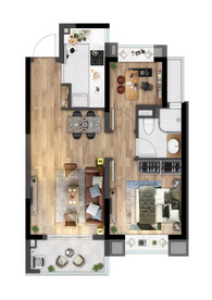 户型图 家配图 洋房图图片