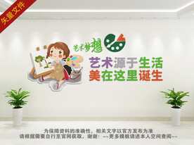 美术室展板