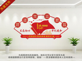 社会主义核心价值观背景墙