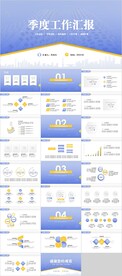季度工作汇报PPT