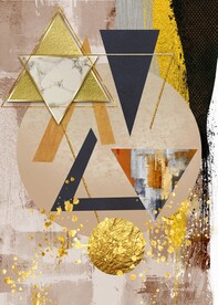 抽象艺术几何装饰画