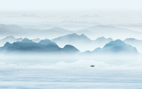 新中式禅意山水画