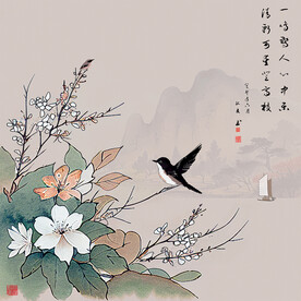国画花鸟画