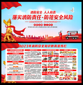 消防展板