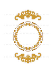 传统蝙蝠边框素材