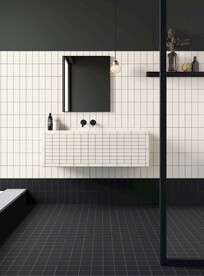 现代意式 黑白小砖空间展示