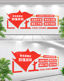 党支部建设四强目标