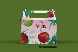 苹果包装 平面图