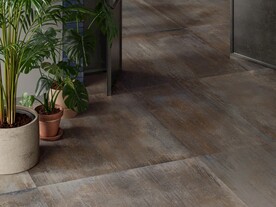 现代意式 瓷砖客厅特写效果图