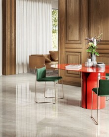 现代意式 客厅特写效果图