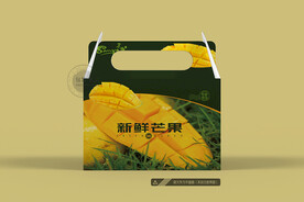 芒果包装 平面图