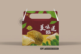 榴莲包装 平面图