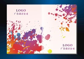 紫红彩墨水 封面