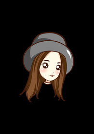 可爱小头像女孩