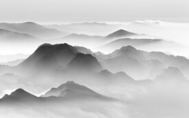 高雅 爆款灰色山水 TiF分层