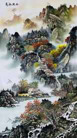 国画山水