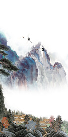 别墅 新高端玄关画 tiF分层