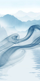 蓝色 奢雅玄关新画 TiF分层