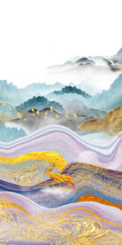 高端 奢雅玄关新画 TiF分层