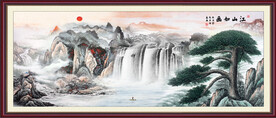 国画山水