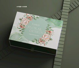 C4D清新护肤品包装设计