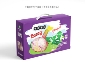 紫皮大蒜包装