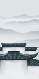 中式 最新款玄关画 Tif分层