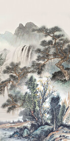 高雅 简约新玄关画 Tif分层