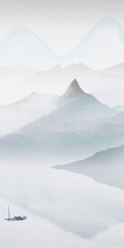 意境 新极简玄关画 Tif分层