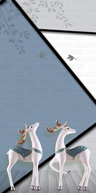 别墅 高清新装饰画 TIF分层