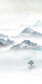 高雅 人气简约玄关 TIF分层