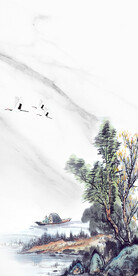 中式 意境新款玄关 Tif分层