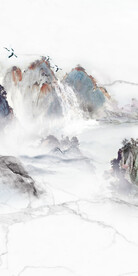 高清 意境新款玄关 Tif分层