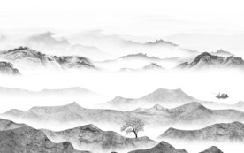 新传 现代简约山水 TiF分层