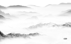 新款 现代简约山水 TiF分层