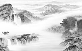 新款 新品高端山水 TIF分层