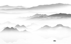 素雅 简约高清山水 TIF分层