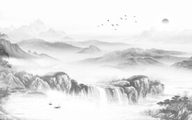 人气 中式最新山水 TiF分层