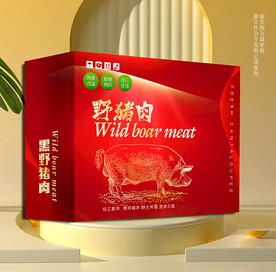 黑猪肉包装 