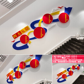 四大危险楼道文化墙