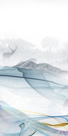 高端 简约玄关新画 Tif分层