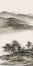 古风 中式新玄关画 Tif分层