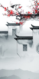 现代 中式新玄关画 Tif分层