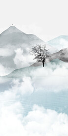 人气 清晰新玄关画 Tif分层