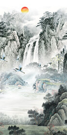 高雅 简约玄关新画 Tif分层