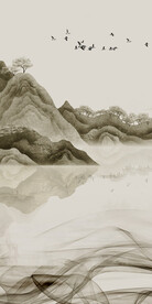 古风 轻奢清晰玄关 Tif分层