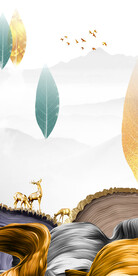 高档 轻奢清晰玄关 Tif分层