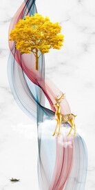 高雅 简约北欧玄关 TIF分层