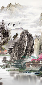 高端 新品高档玄关 TiF分层