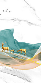 大气 中式清晰玄关 Tif分层